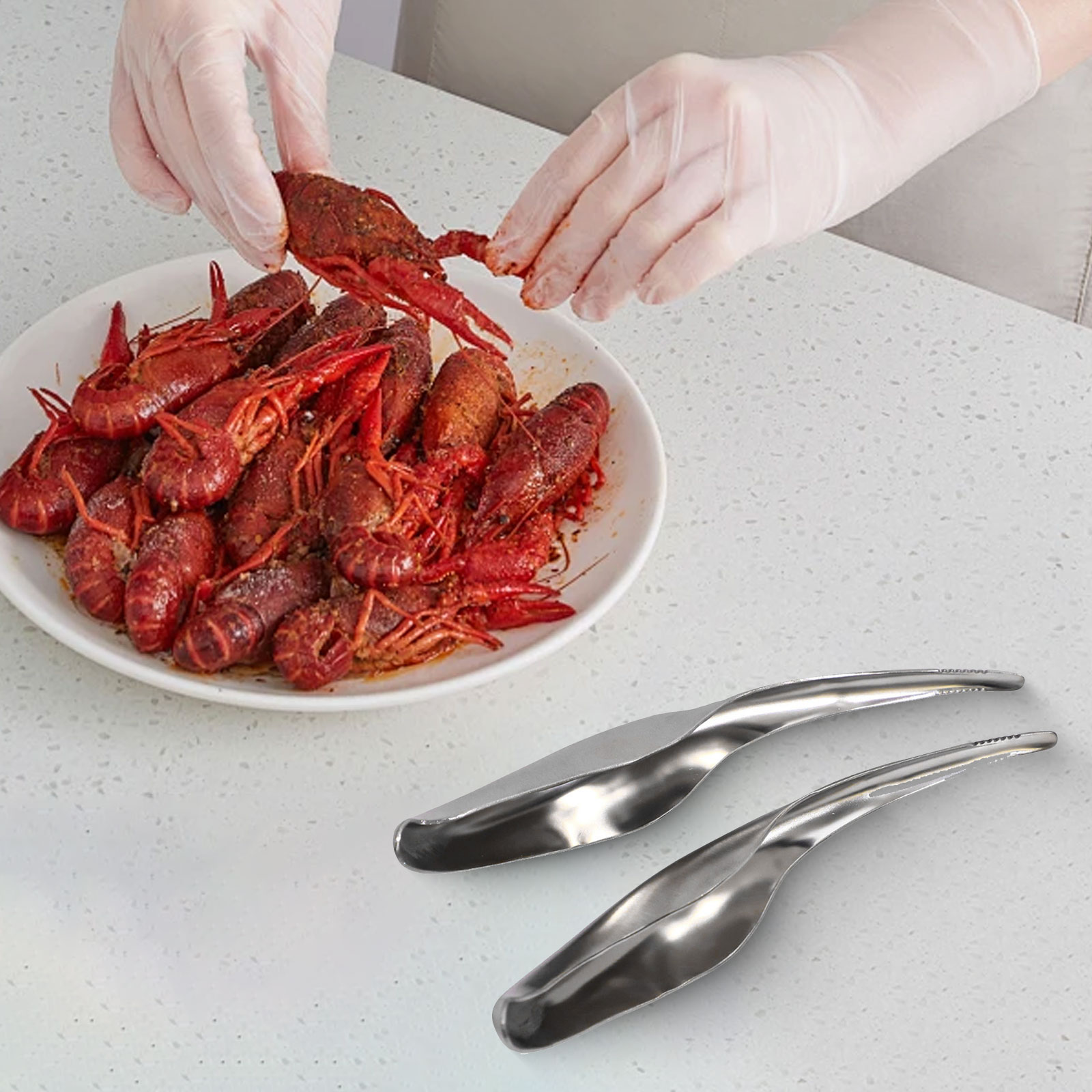 Meal Prep Or Prep Meal - Premium Stainless Steel Crayfish Shelling Tool
