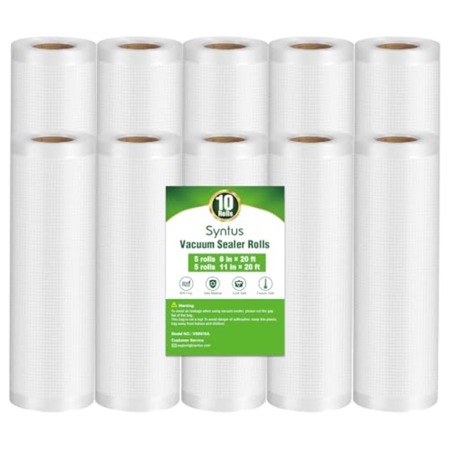 Meal Prep Or Prep Meal - Vacuum Sealer Bags Pack 5 Roll