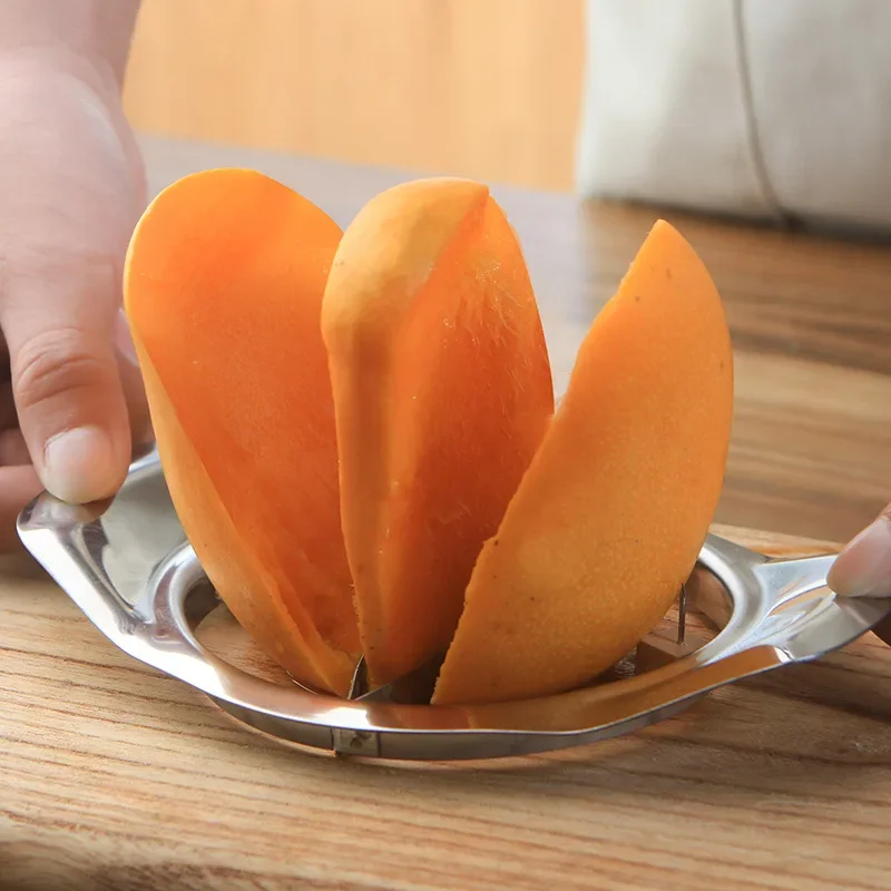 Mango Splitter Tool - 1pc Stainless Mango Slicer Mango Peel
