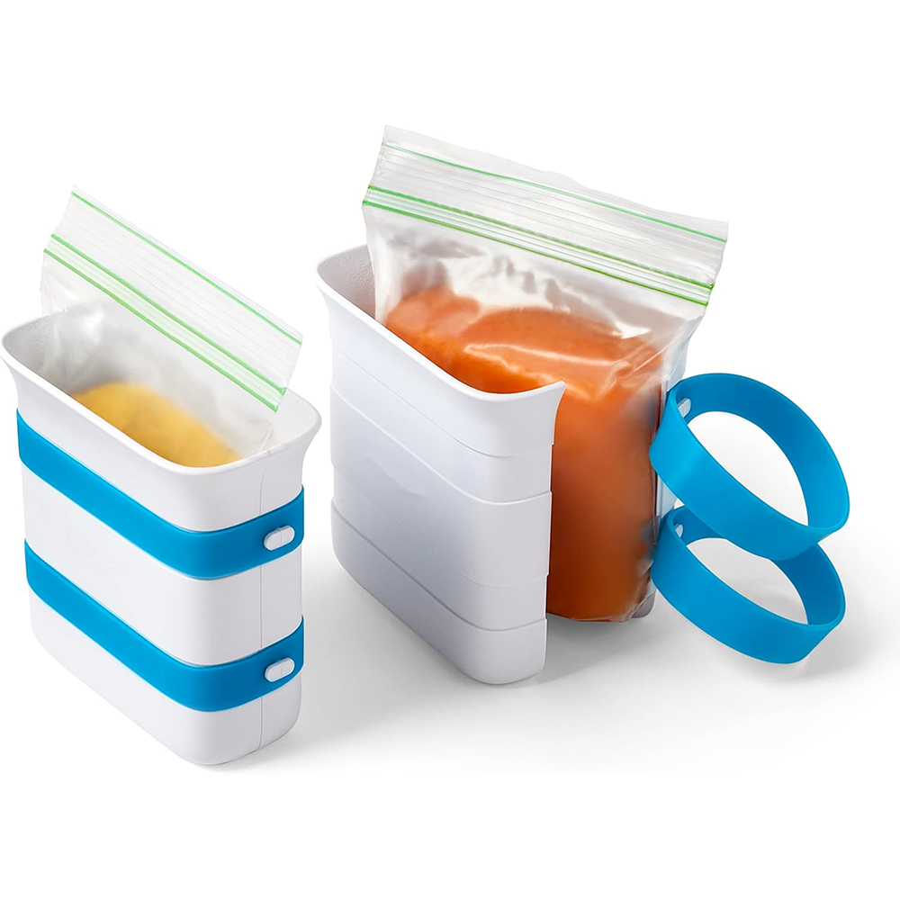 Meal Prep Plan - LMETJMA Freezer Food Block Maker Silicone