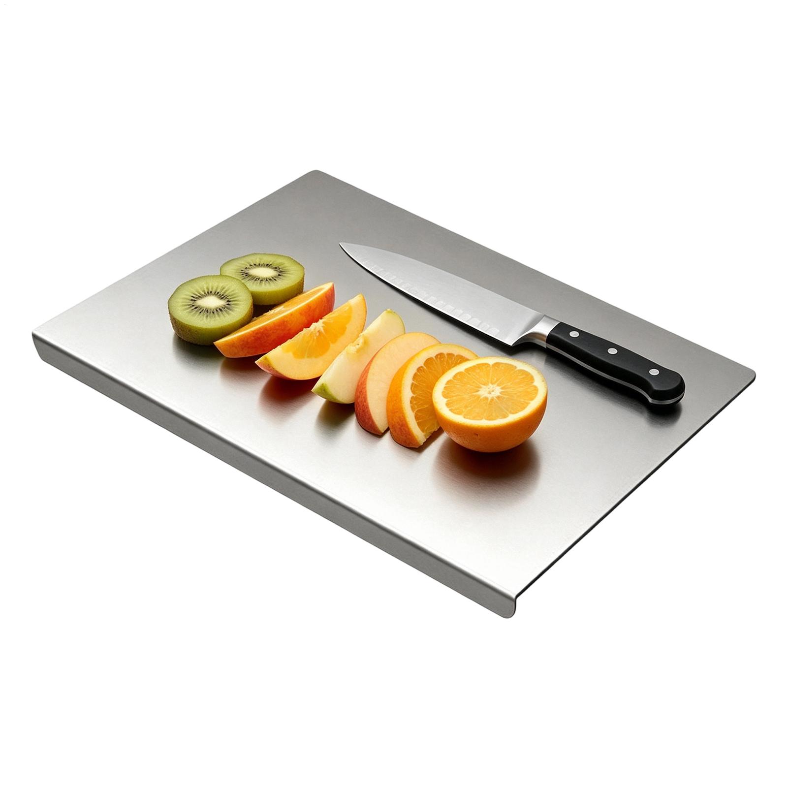 Meal Prep Cutting - Stainless Steel Cutting Boards For Kitchen