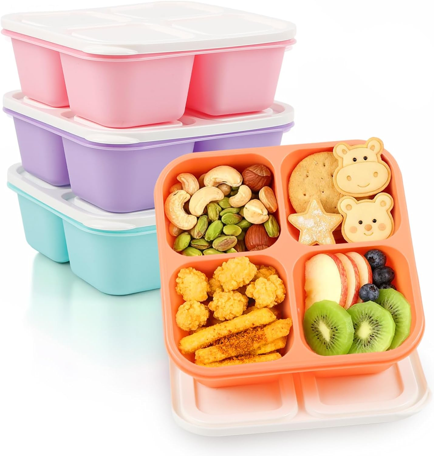 Meal Prep Healthy Lunch - 4 Pack Adult Bento Box 4