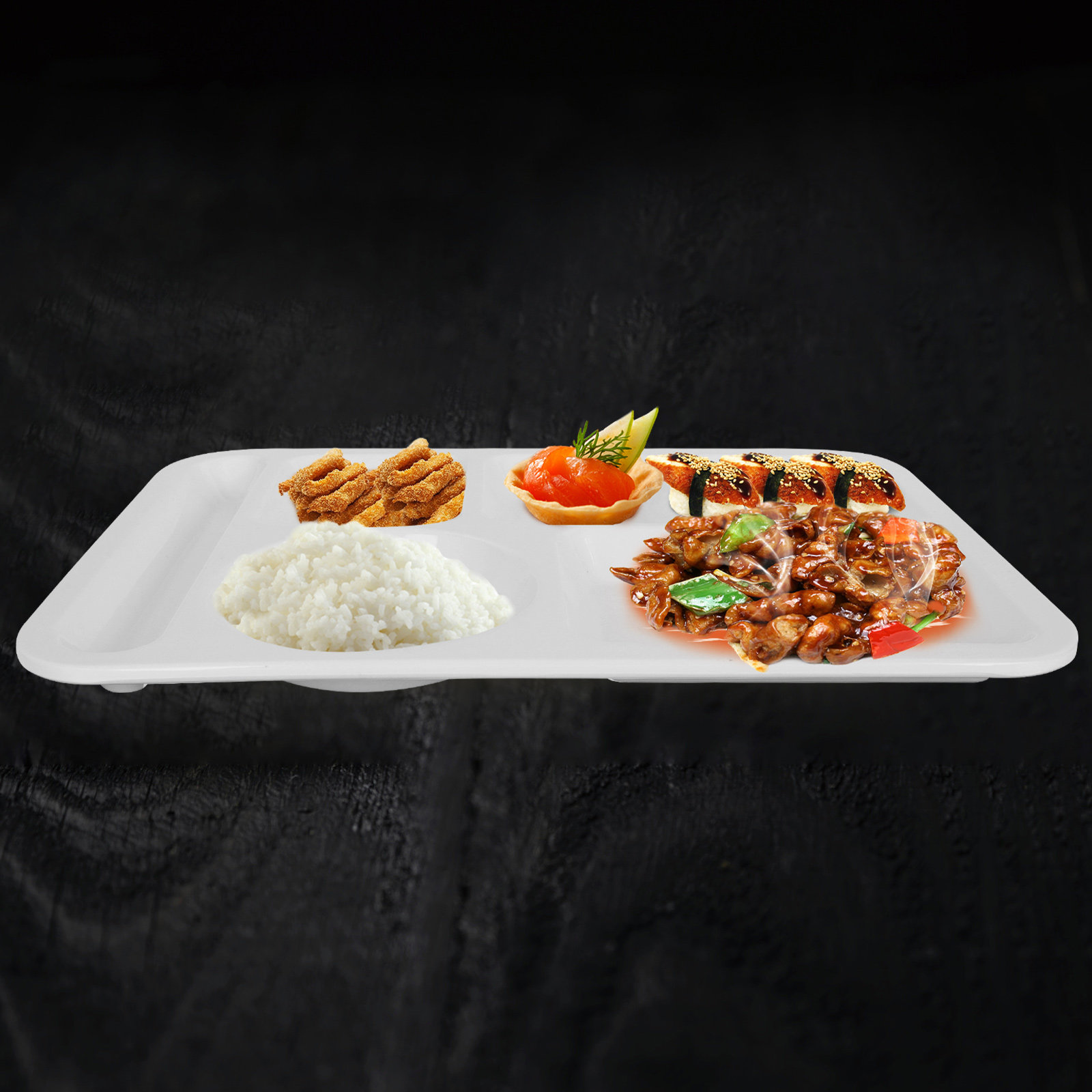 6-Grid Divided Breakfast Plate – Meal Prep Healthy Lunch Bewertung und Preis