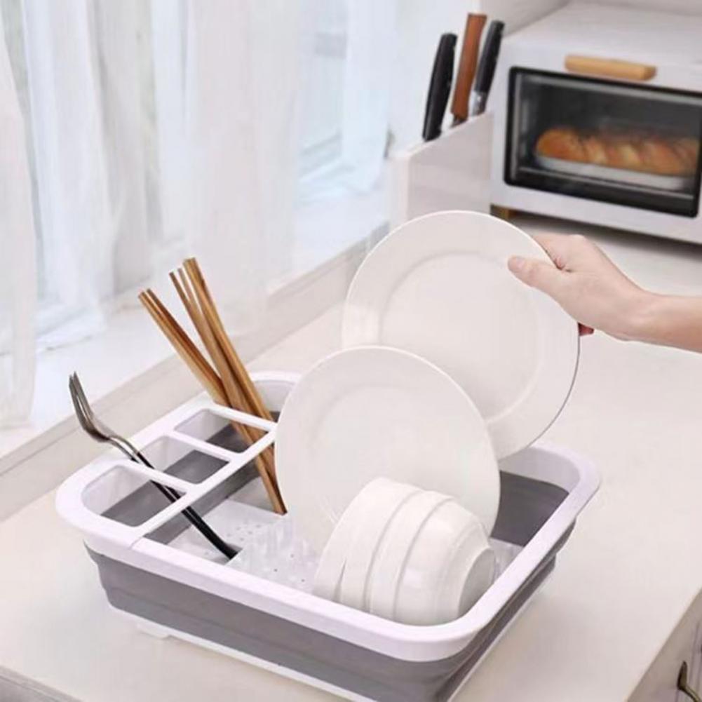 Foldable Dish Drying Rack with – Meal Prep Organizer Bewertung und Preis