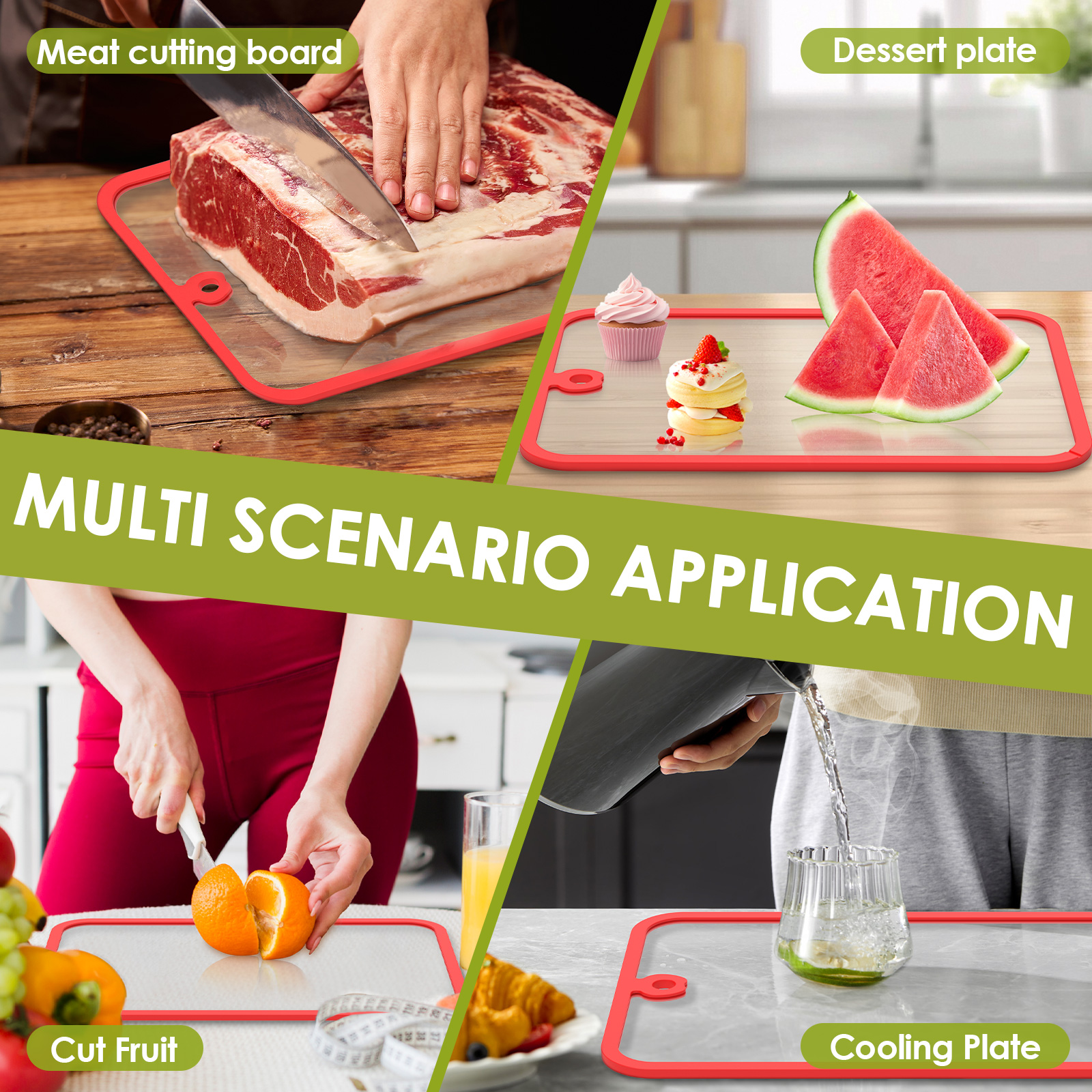 Clear Tempered Glass Cutting B – Meal Prep Cutting Bewertung und Preis