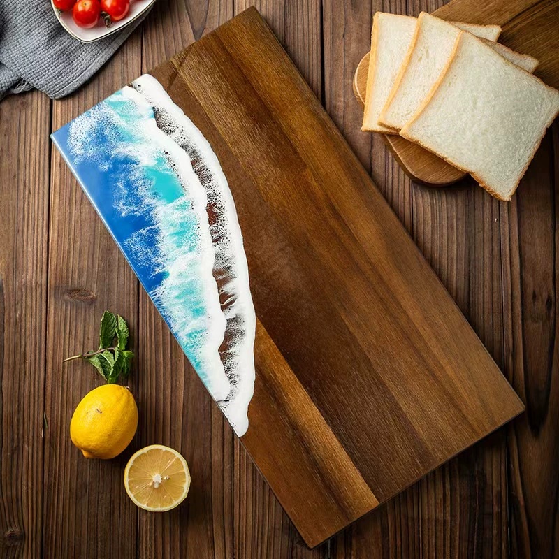 Acacia Wood Cutting Board with – Meal Prep Cutting Bewertung und Preis