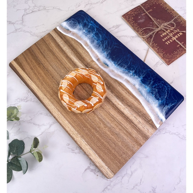 Acacia Wood Cutting Board with – Meal Prep Cutting Bewertung und Preis