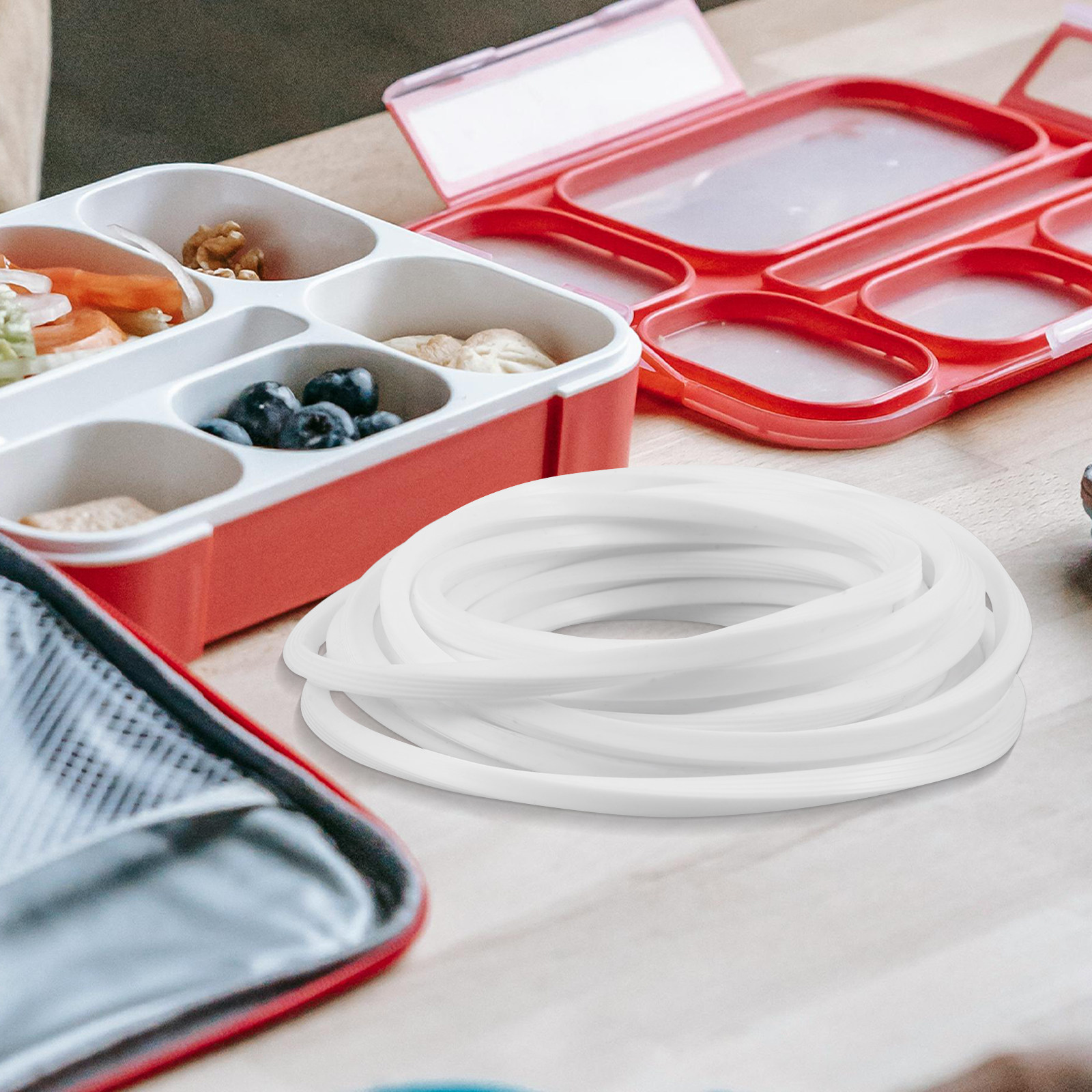 16Ft Elastic Silicone Sealing  – Meal Prep Cold Lunches Bewertung und Preis