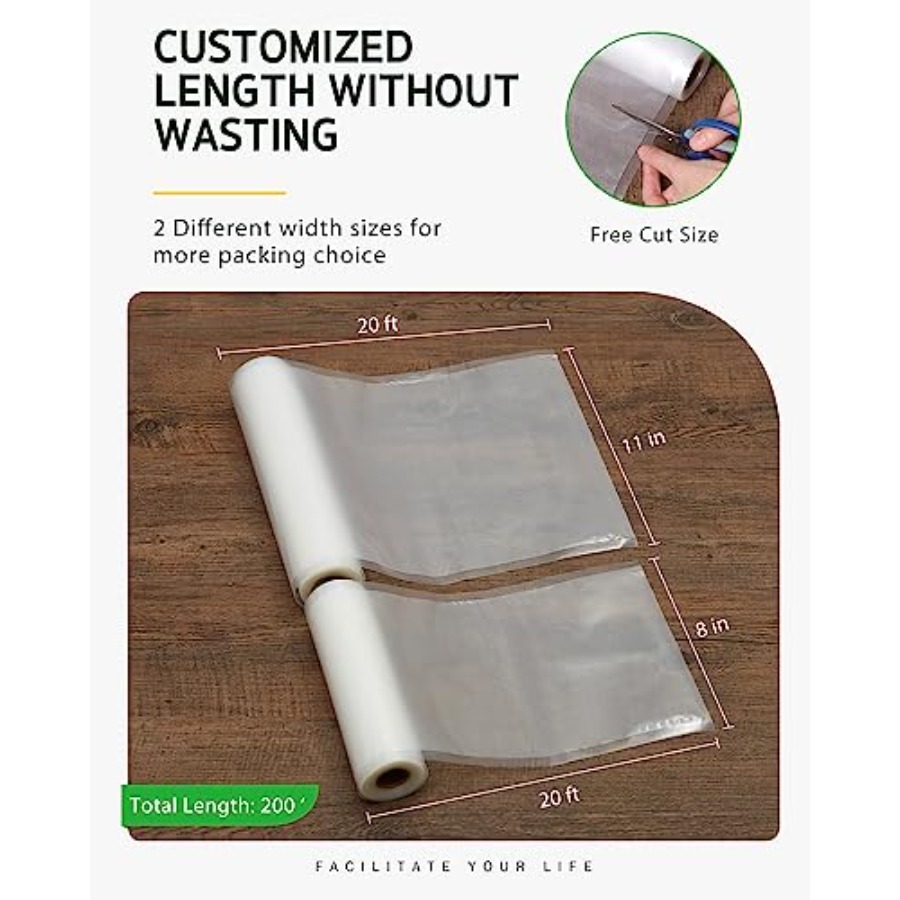 Vacuum Sealer Bags Pack 5 Roll – Meal Prep Or Prep Meal Bewertung und Preis