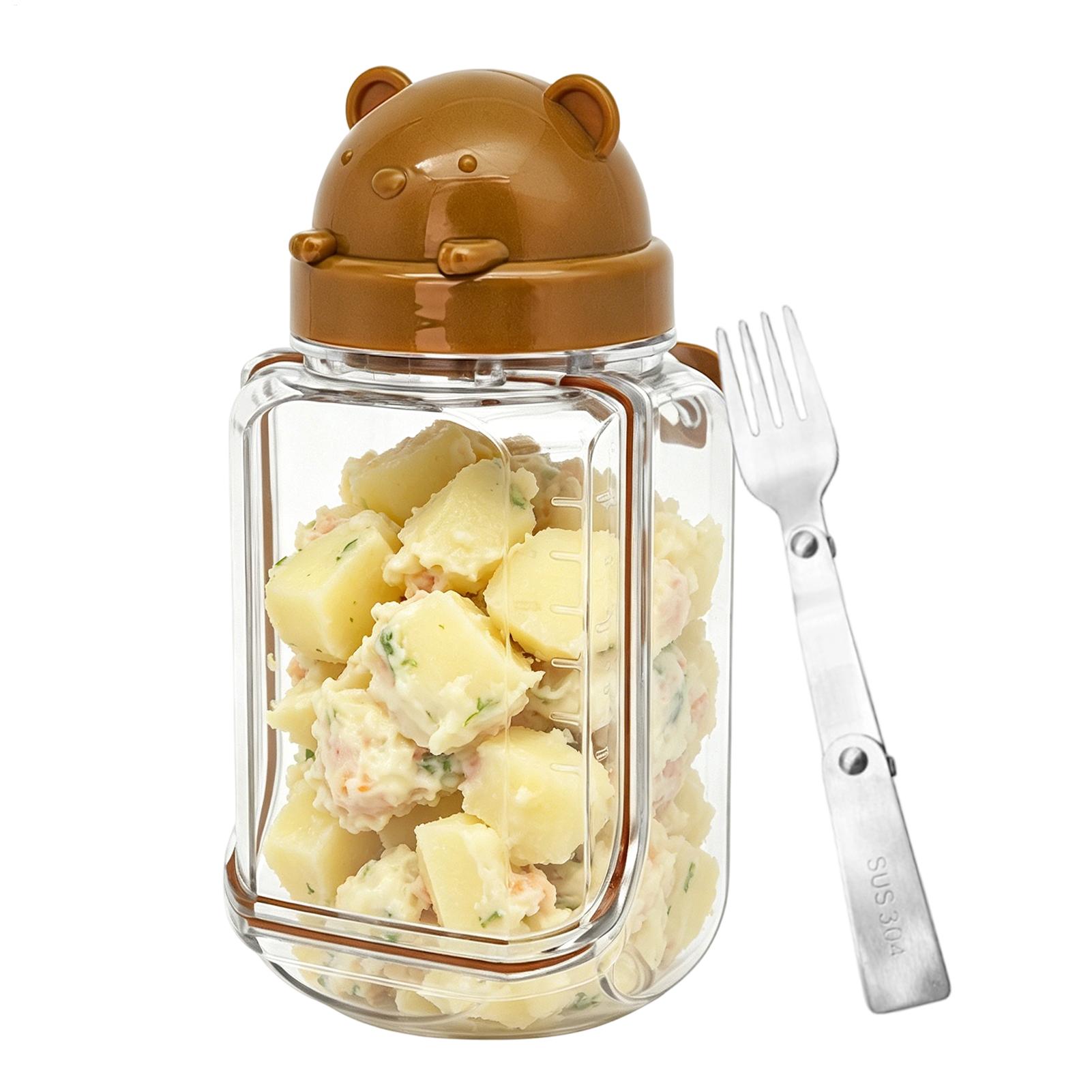 Salad Jar Clear Food Canisters – Meal Prep Restaurant Bewertung und Preis