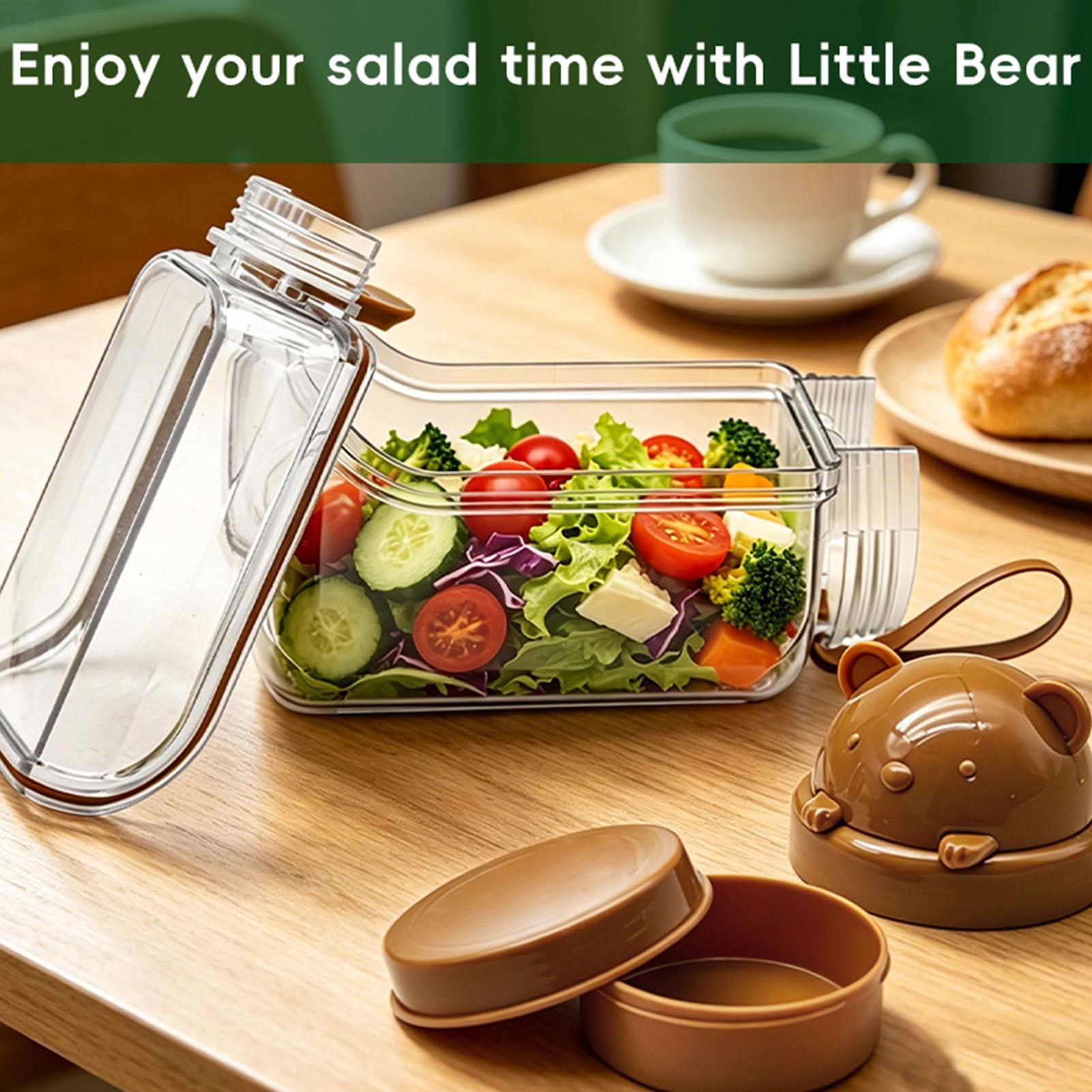 Salad Jar Clear Food Canisters – Meal Prep Restaurant Bewertung und Preis