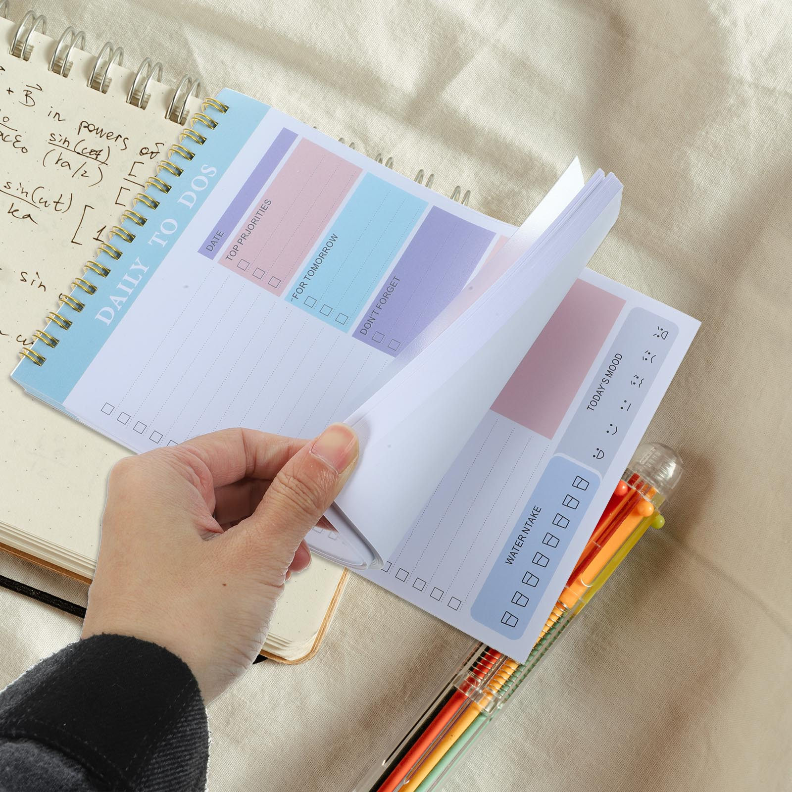 A5 Daily Planner Notepad Tear  – Meal Prep Plan Bewertung und Preis