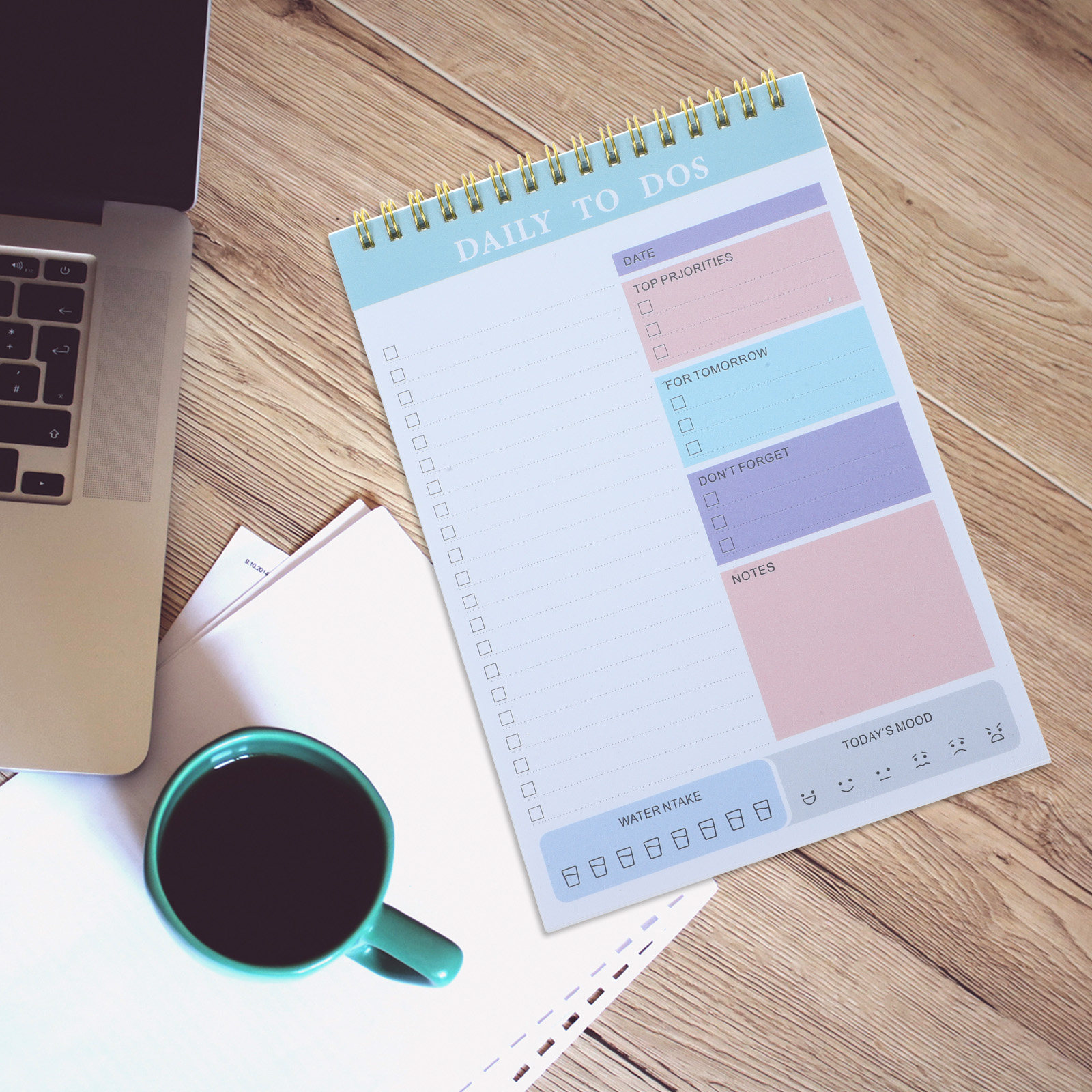 A5 Daily Planner Notepad Tear  – Meal Prep Plan Bewertung und Preis