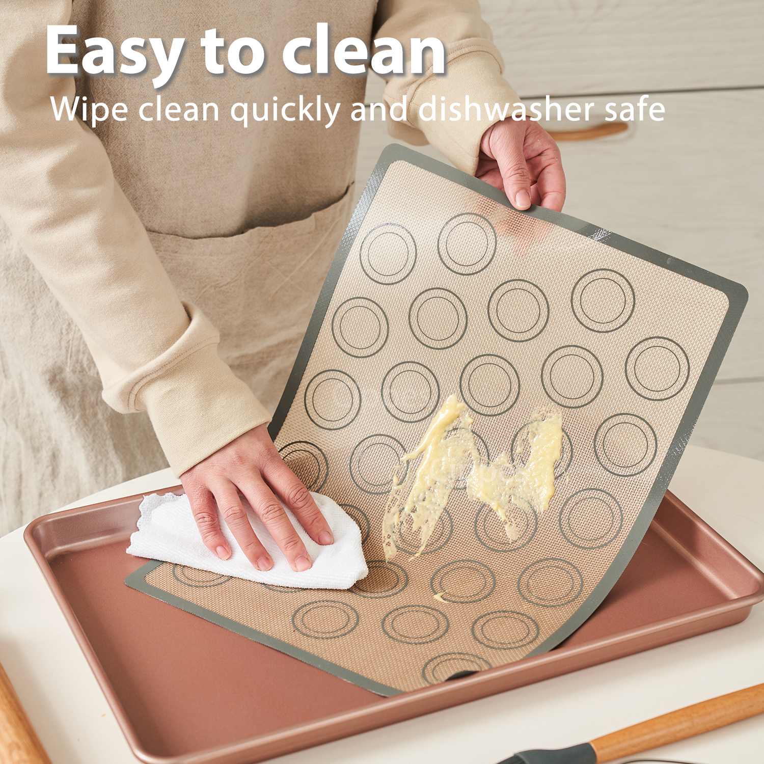 1PC Silicone Baking Mat for Ov – Food Prep Mat Bewertung und Preis