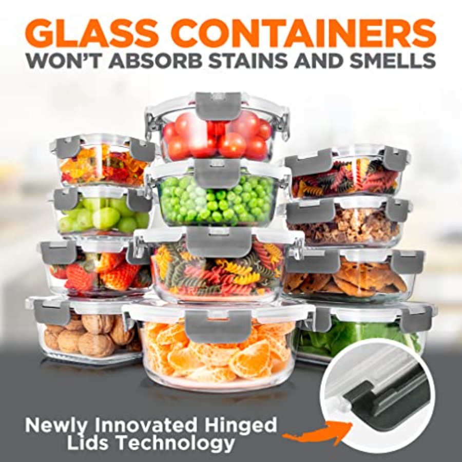 24 Pcs Glass Storage Container – Pro Meal Prep Bewertung und Preis