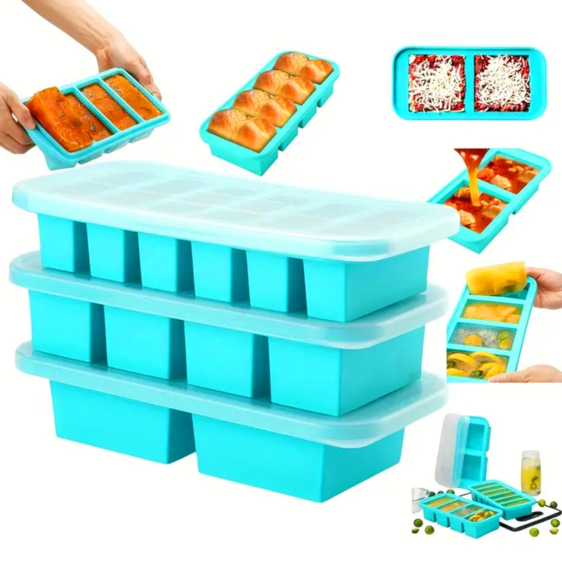 2 or 3-piece Silicone Freezer  – Meal Prep Or Prep Meal Bewertung und Preis