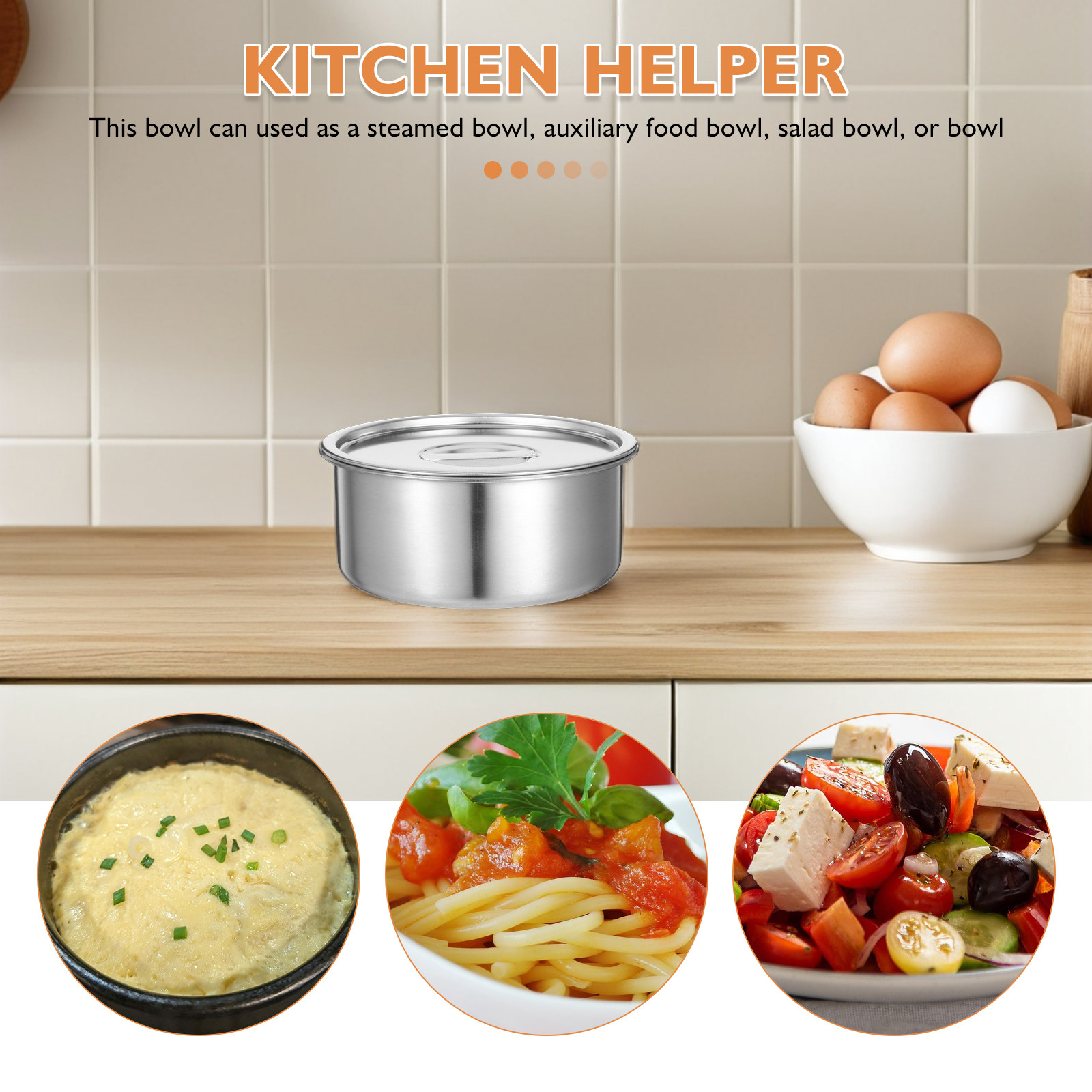 Stainless Steel Steamed Egg Bo – Meal Prep Restaurant Bewertung und Preis