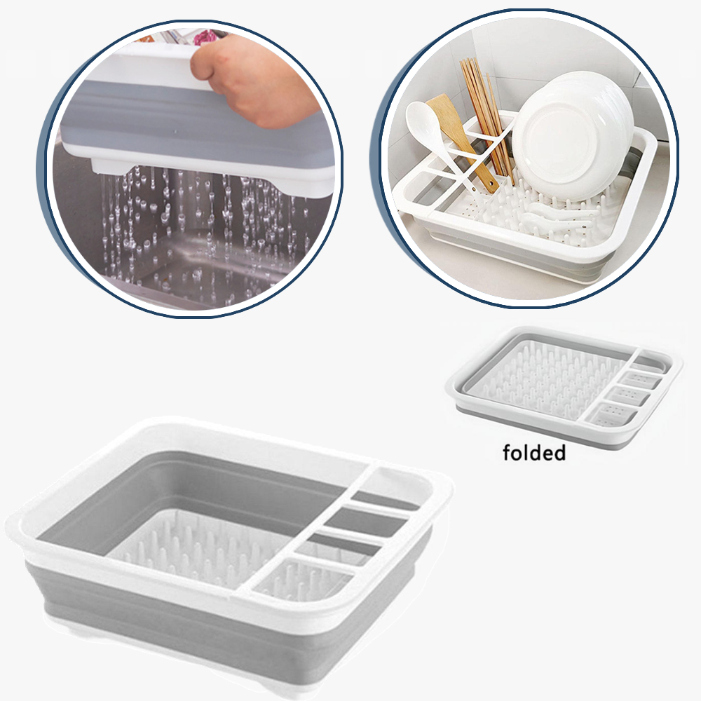 Foldable Dish Drainer Bowl Rac – Meal Prep Organizer Bewertung und Preis