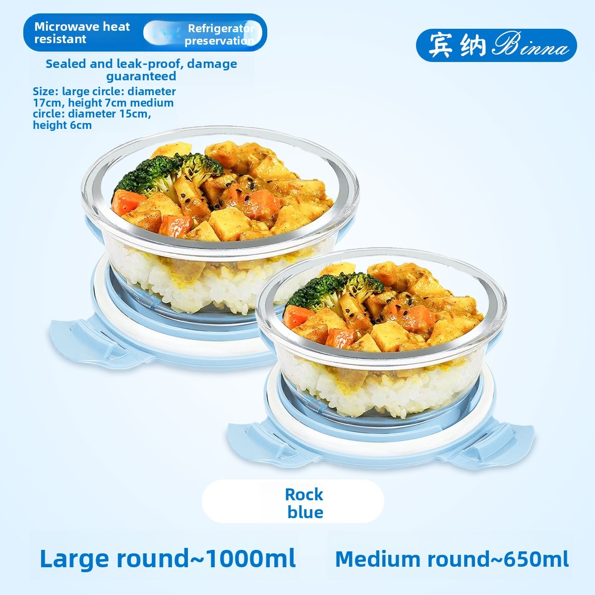 Round Glass Food Containers wi – Meal Prep Plan Bewertung und Preis