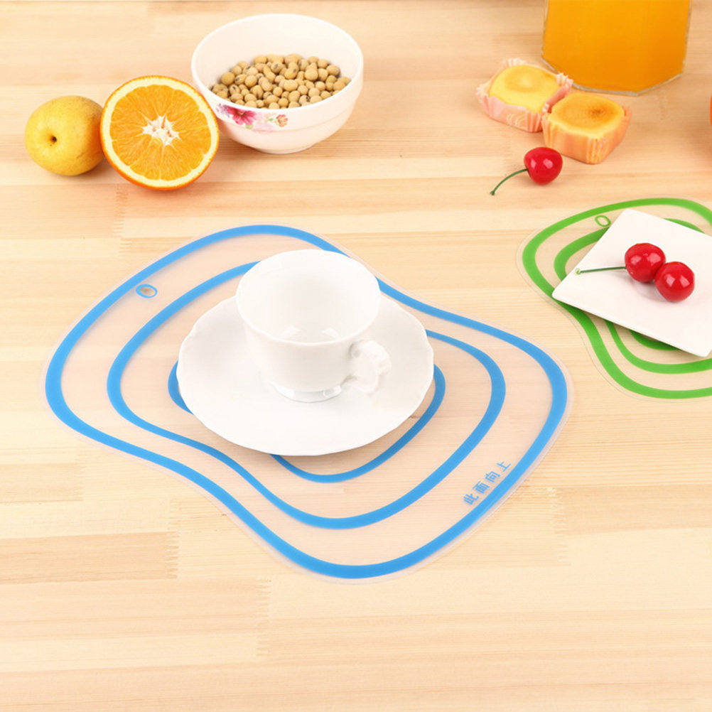4Pcs Portable Flexible PP Cutt – Food Prep Mat Bewertung und Preis