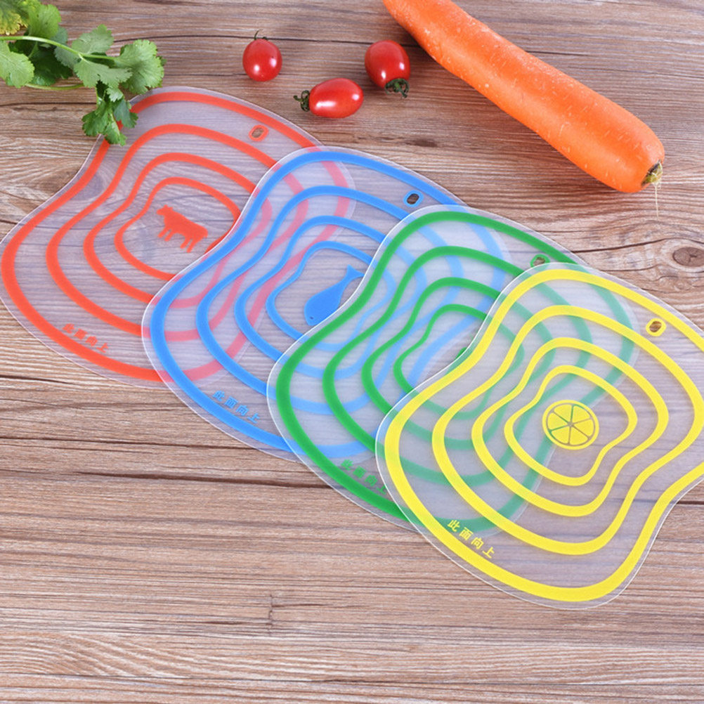 4Pcs Portable Flexible PP Cutt – Food Prep Mat Bewertung und Preis