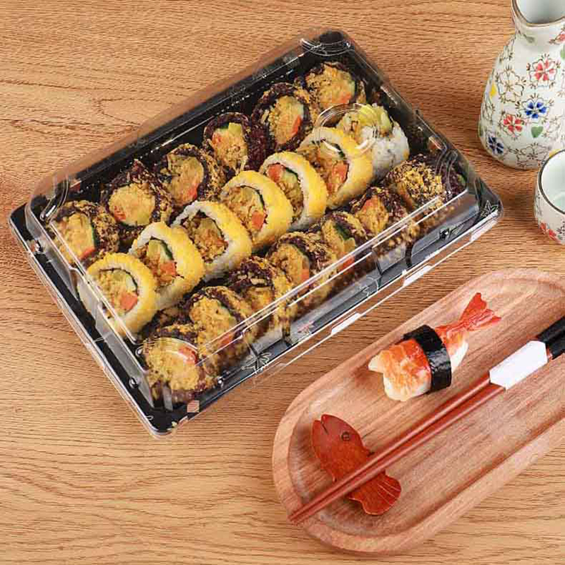 10Pcs Thickened Sushi Box With – Meal Prep Restaurant Bewertung und Preis