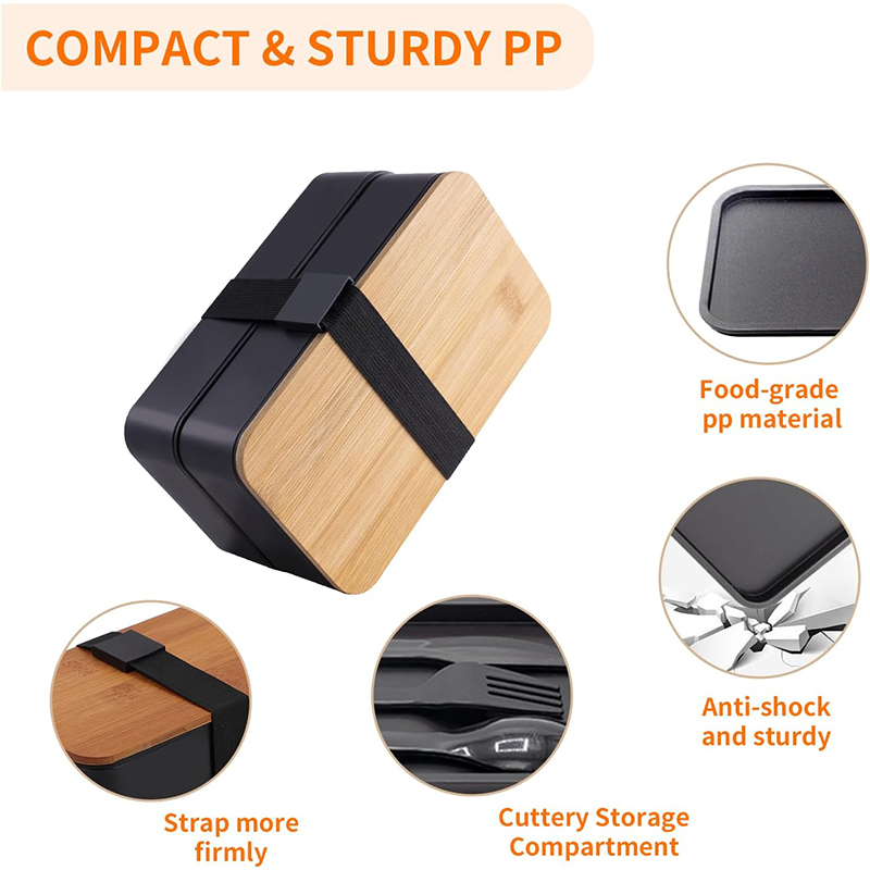 Japanese Bento Box with Bamboo – Meal Prep Or Prep Meal Bewertung und Preis