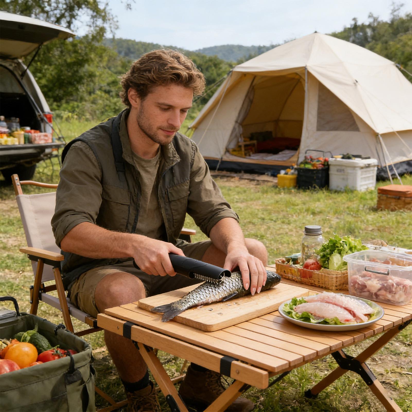 Fish Scaler Cordless Handheld  – Meal Prep Restaurant Bewertung und Preis