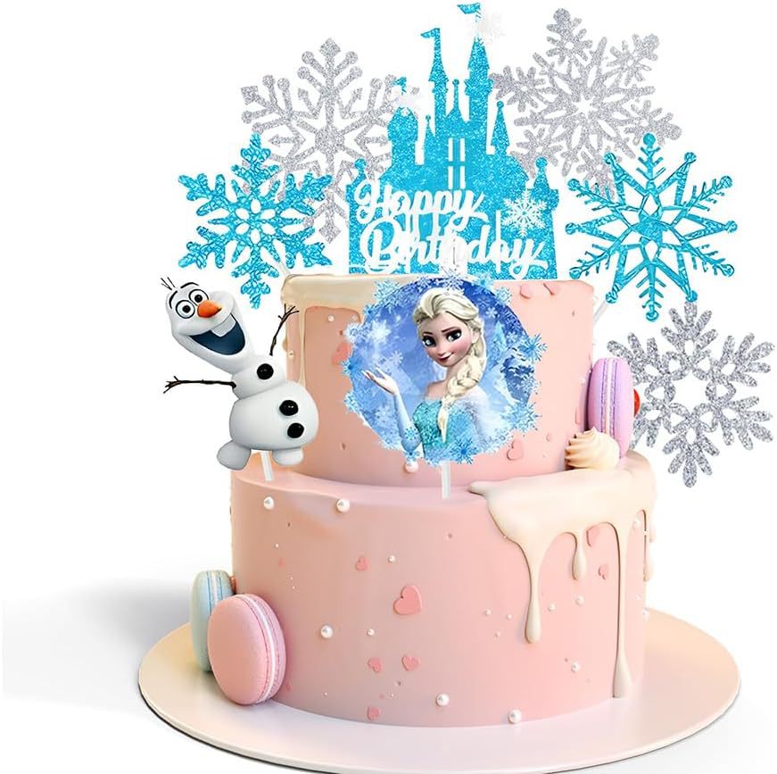 Frozen Elsa Princess Cake Topp – Meal Prep Frozen Bewertung und Preis