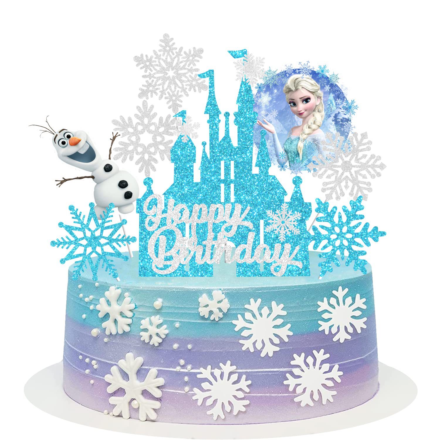 Frozen Elsa Princess Cake Topp – Meal Prep Frozen Bewertung und Preis