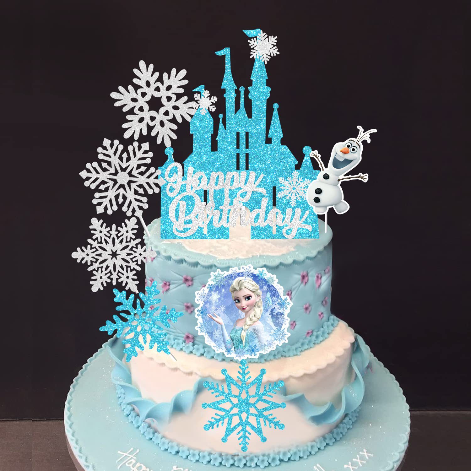 Frozen Elsa Princess Cake Topp – Meal Prep Frozen Bewertung und Preis