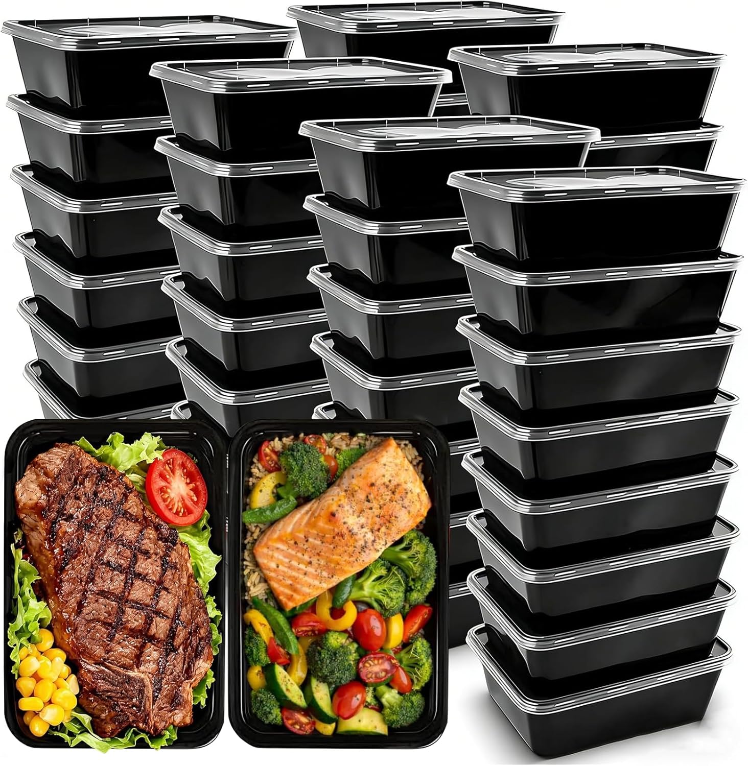 50-Pack Meal Prep Containers,  – Meal Prep Healthy Lunch Bewertung und Preis