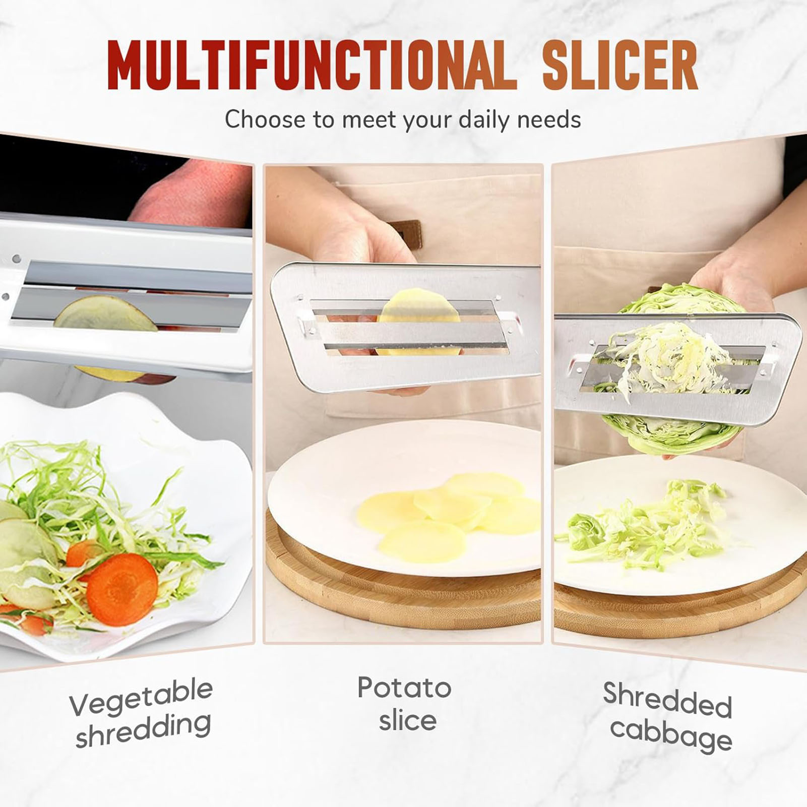 2-layer Blade Knife Graters Mu – Meal Prep Cutting Bewertung und Preis