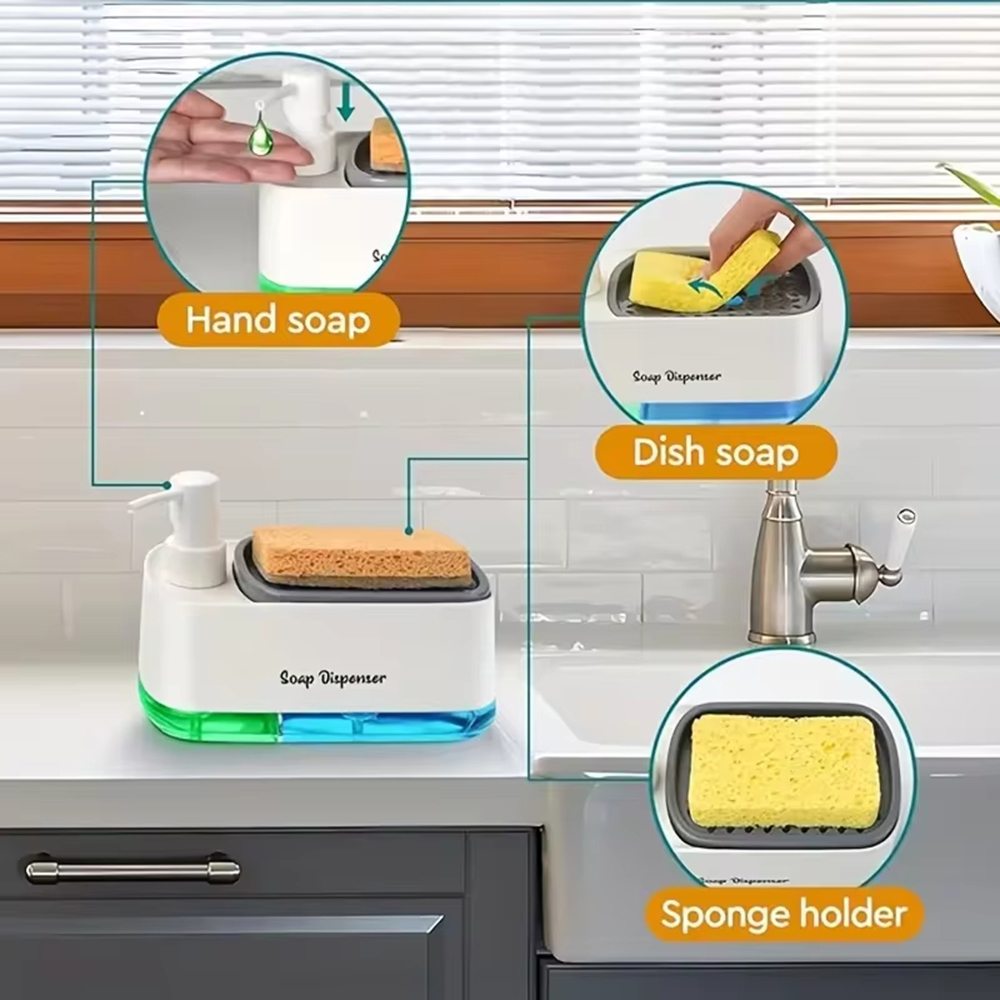 3-in-1 Hand And Dish Soap Disp – Meal Prep Organizer Bewertung und Preis