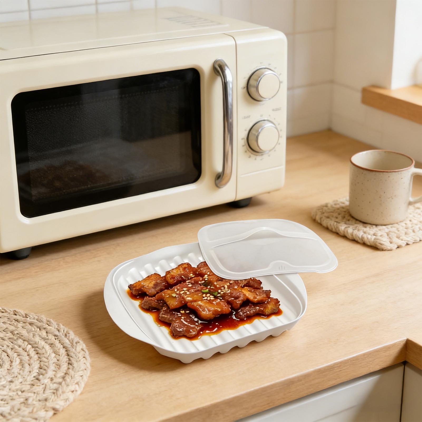Non-Stick Microwave Bacon Tray – Meal Prep Hot Dogs Bewertung und Preis