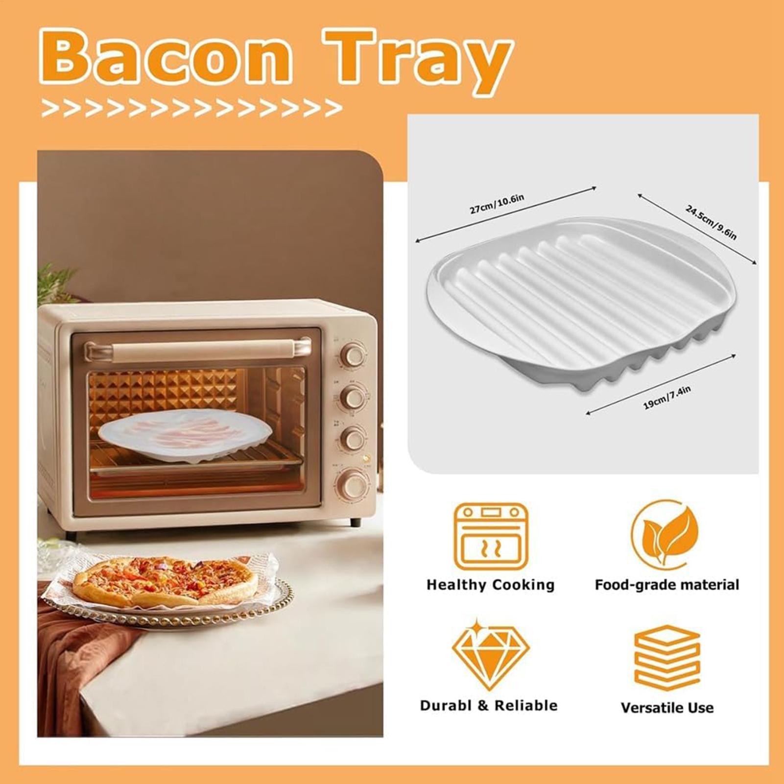 Microwave Bacon Tray Non-Stick – Meal Prep Hot Dogs Bewertung und Preis
