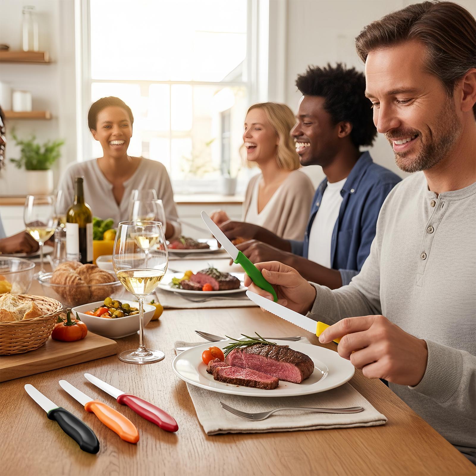 Serrated Steak Cutter 5 Pieces – Meal Prep Cutting Bewertung und Preis