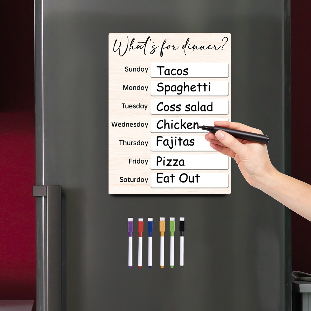 Note Board Magnetic Fridge Mea – Meal Prep Plan Bewertung und Preis