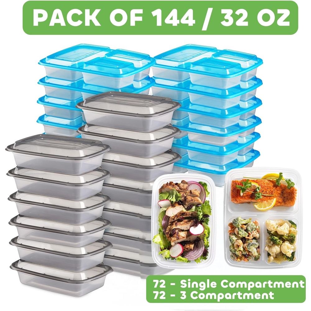 144-Count 32 Oz Meal Prep Cont – Meal Prep Or Prep Meal Bewertung und Preis