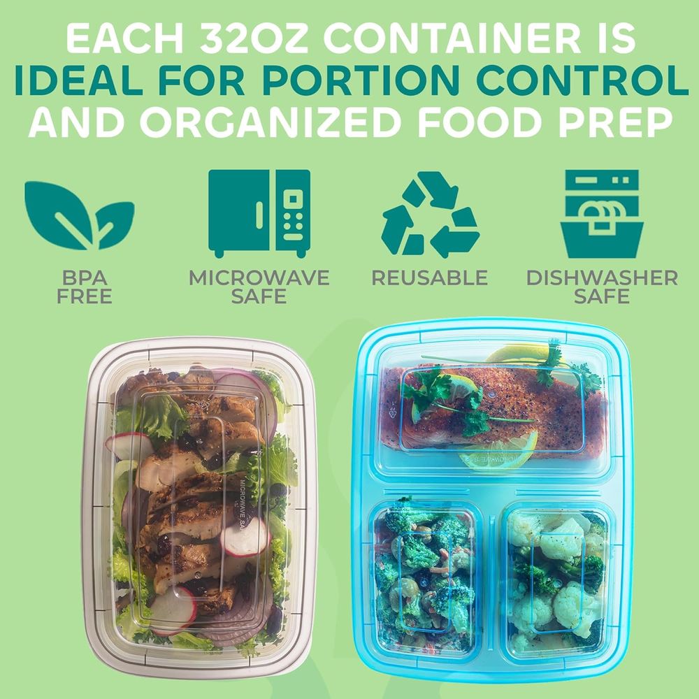 144-Count 32 Oz Meal Prep Cont – Meal Prep Or Prep Meal Bewertung und Preis
