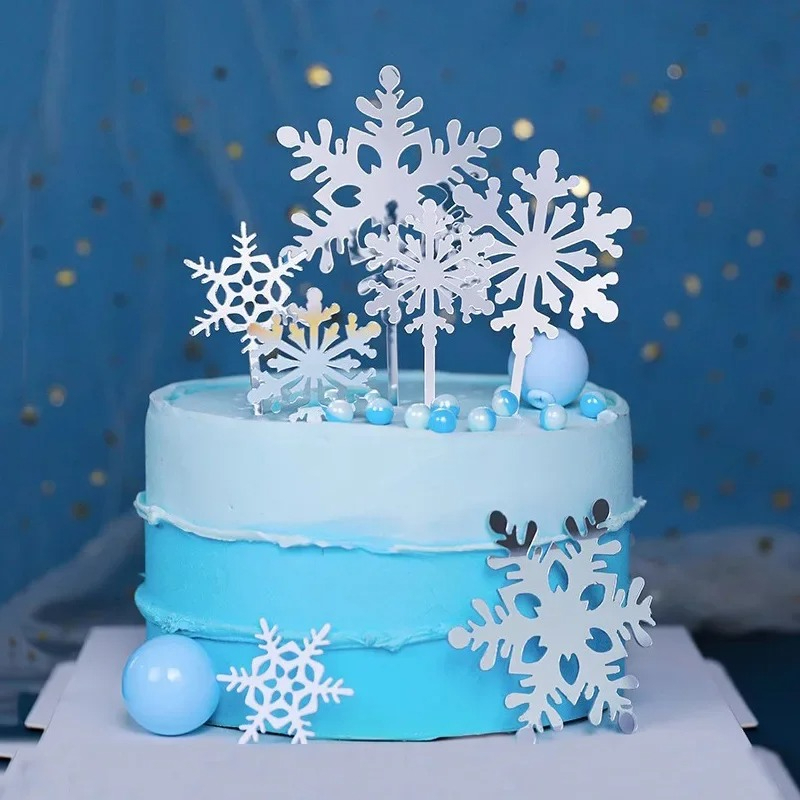 16pcs Snowflake Cupcake Topper – Meal Prep Frozen Bewertung und Preis