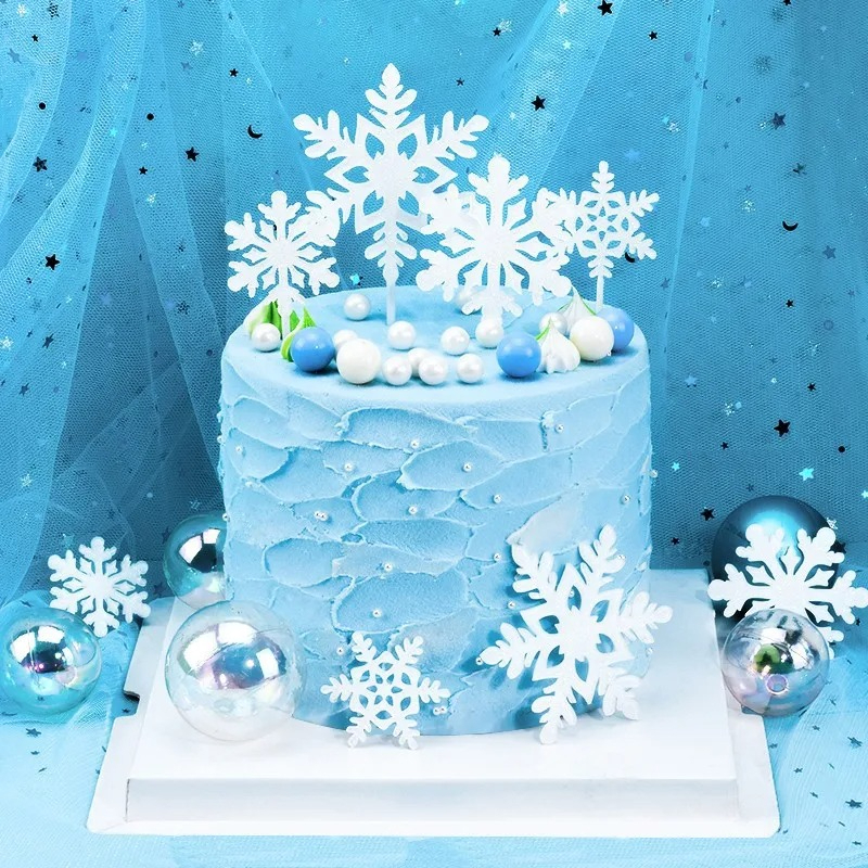 16pcs Snowflake Cupcake Topper – Meal Prep Frozen Bewertung und Preis