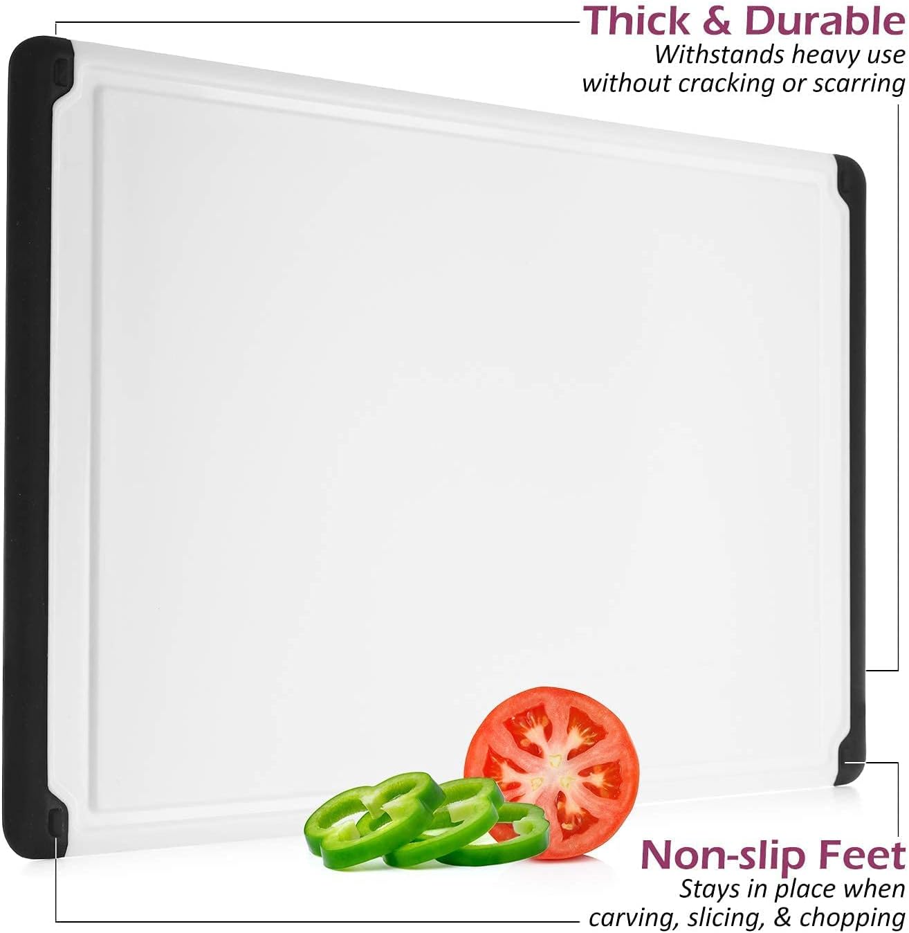 Extra Large Plastic Cutting Bo – Meal Prep Cutting Bewertung und Preis