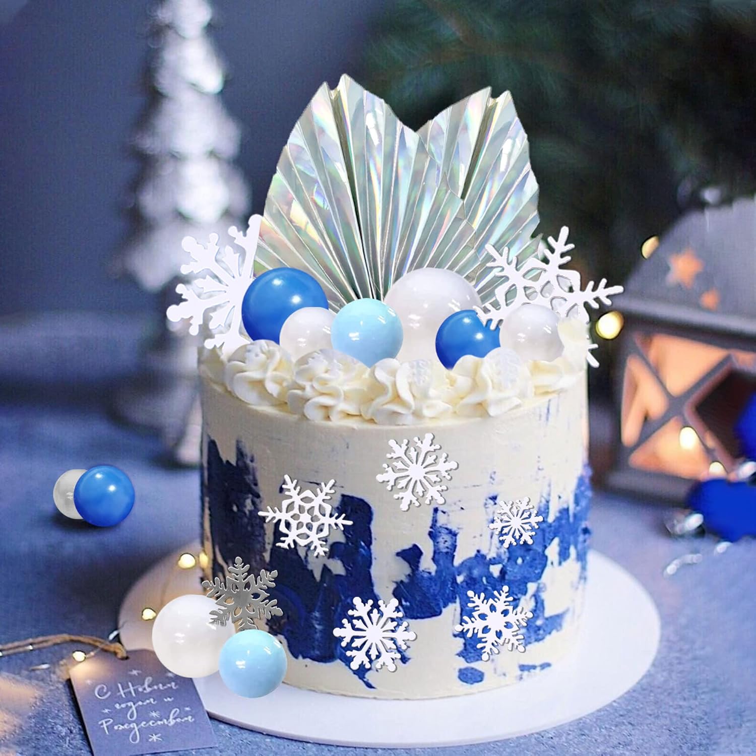 44 PCS Snowflake Cake Toppers  – Meal Prep Frozen Bewertung und Preis