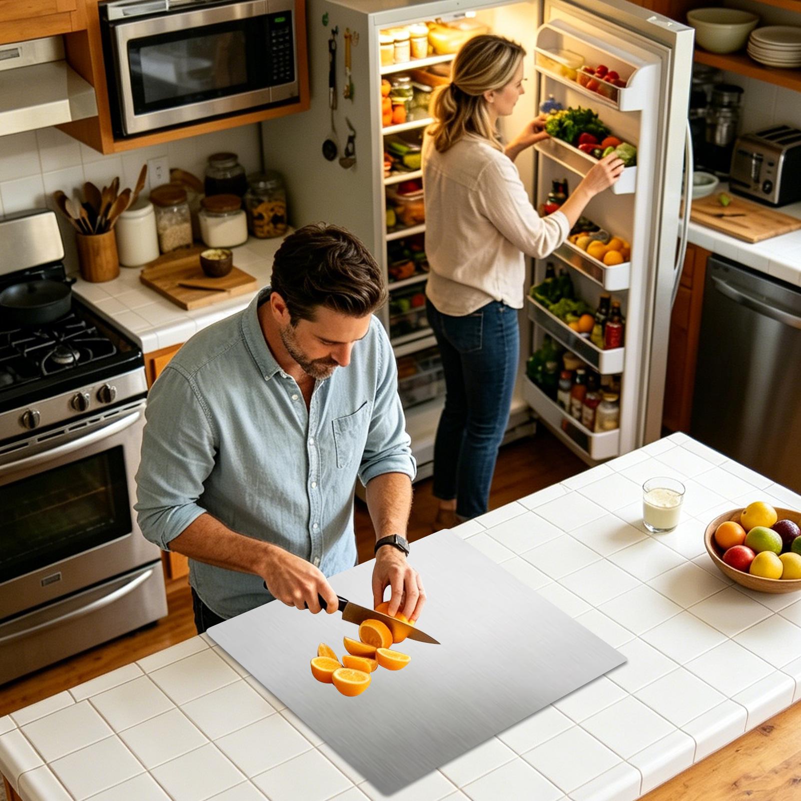 Stainless Cutting Board Dishwa – Meal Prep Restaurant Bewertung und Preis