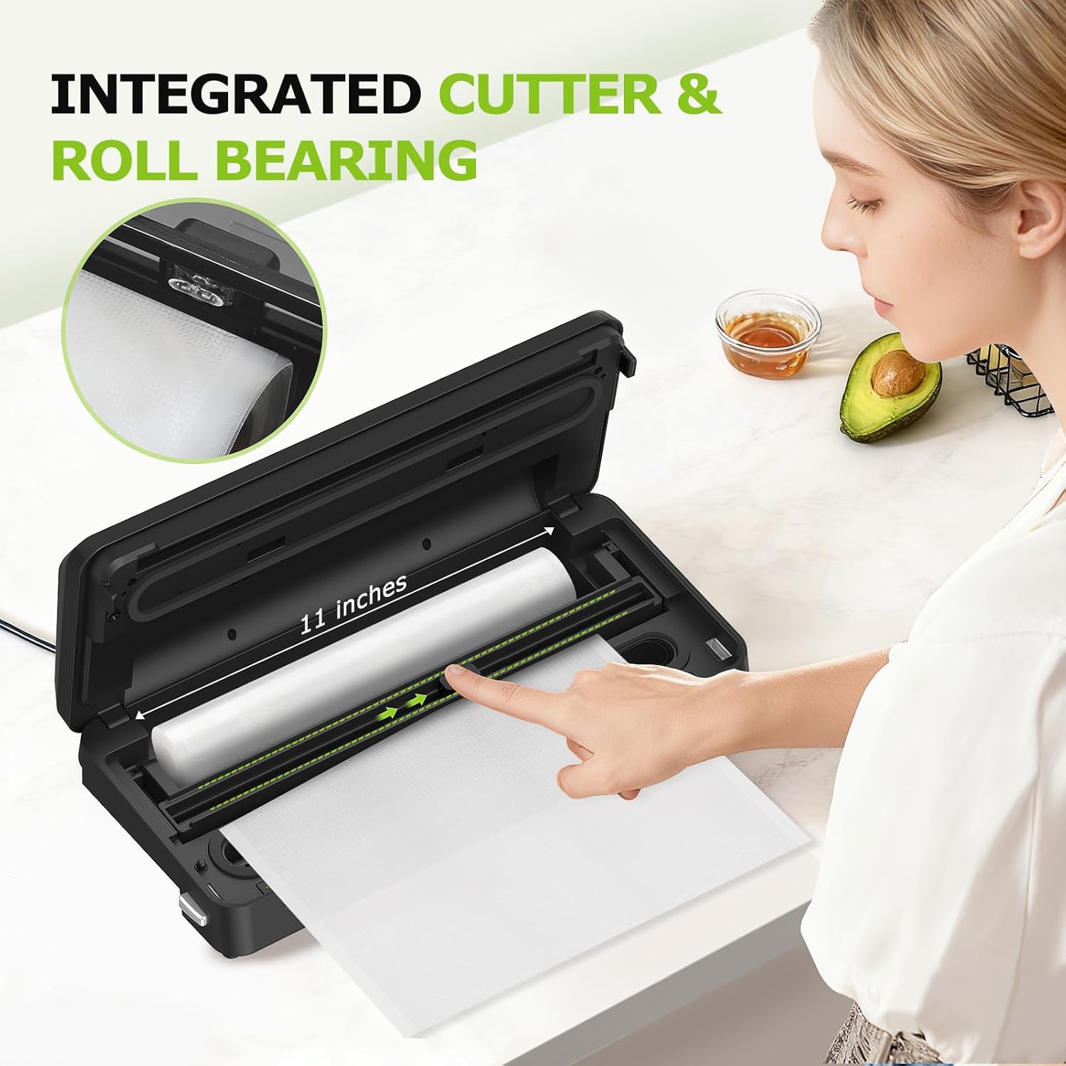 Vacuum Sealer Machine with Bui – Meal Prep Cutting Bewertung und Preis