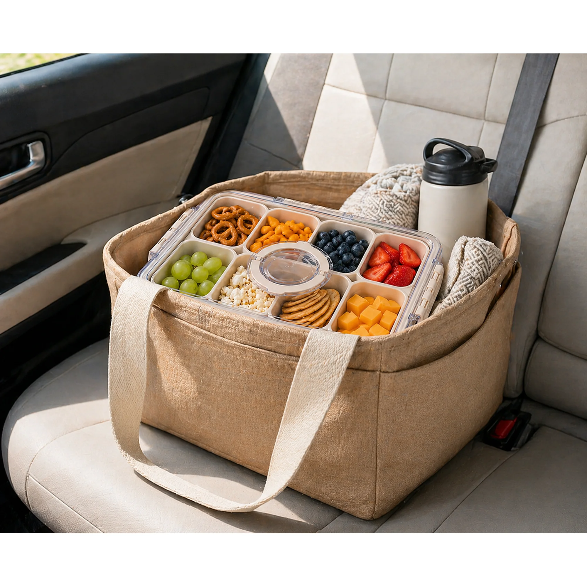 8-Compartment Snack Box Food S – Meal Prep Or Prep Meal Bewertung und Preis