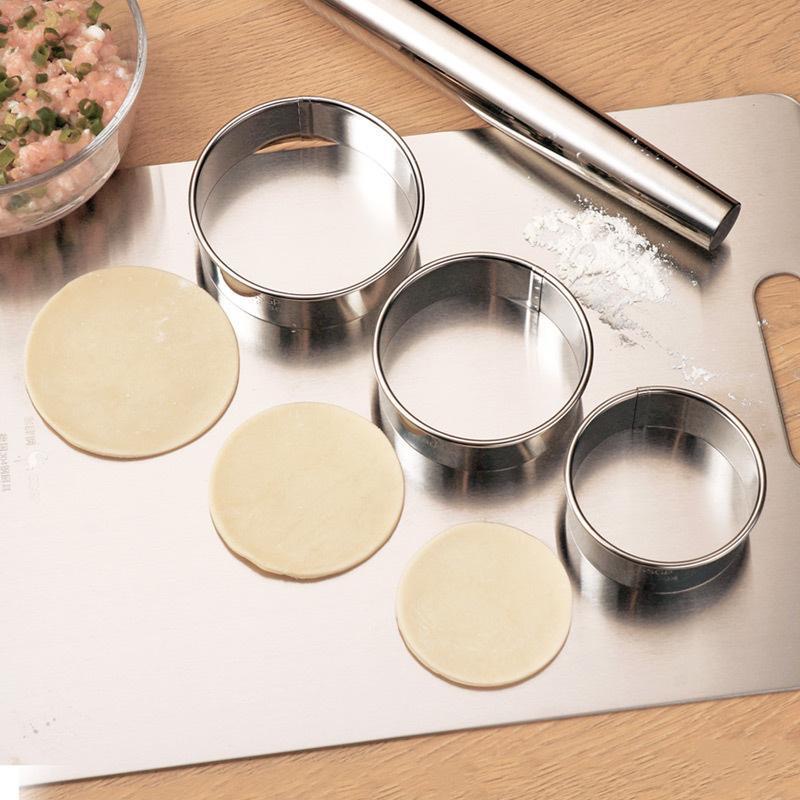 5pcs Round Biscuit Mold Stainl – Food Prep Mat Bewertung und Preis