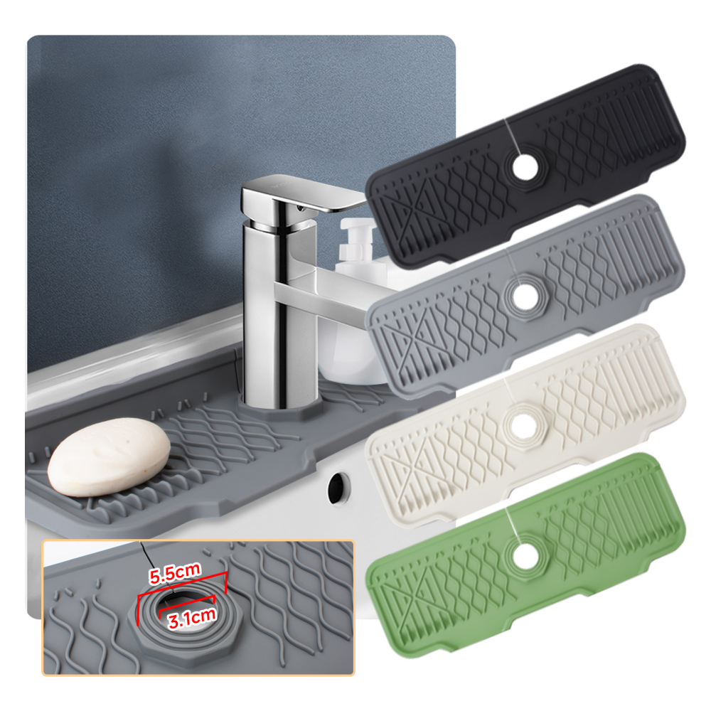 Non-slip silicone kitchen drai – Food Prep Mat Bewertung und Preis
