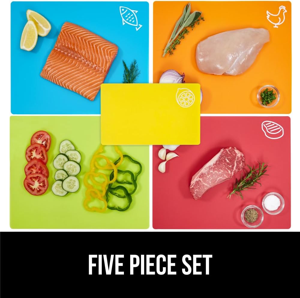 5-Piece Flexible Cutting Board – Meal Prep Cutting Bewertung und Preis